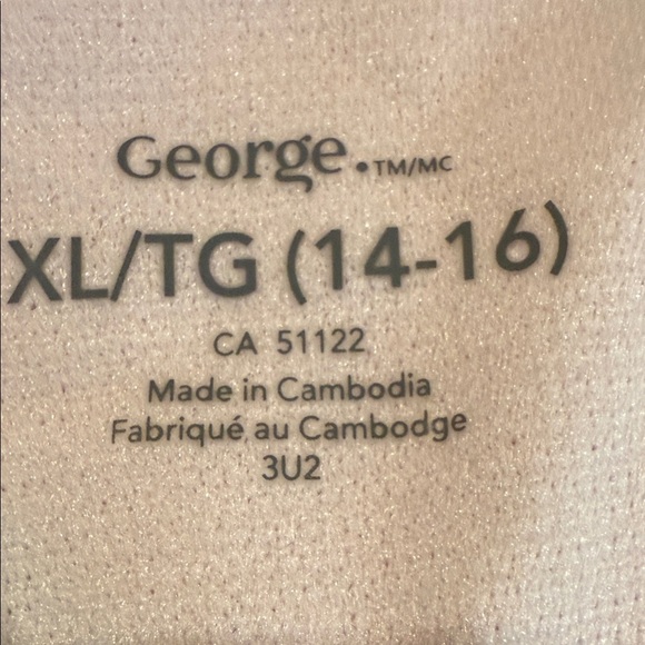 George Bikini Bathing Suit Rainbow Striped Kids UPF 50 Size XL (14-16) - Picture 5 of 6